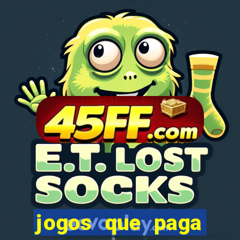 jogos que paga dinheiro de verdade sem depositar